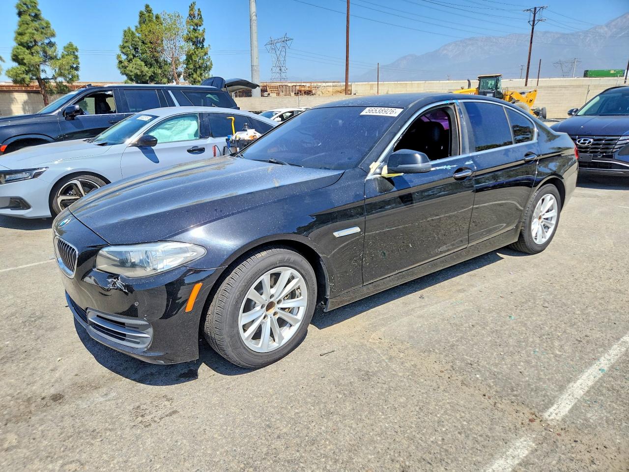 2014 BMW 5 Series 528i, VIN WBA5A5C55ED508453 — Vandalism