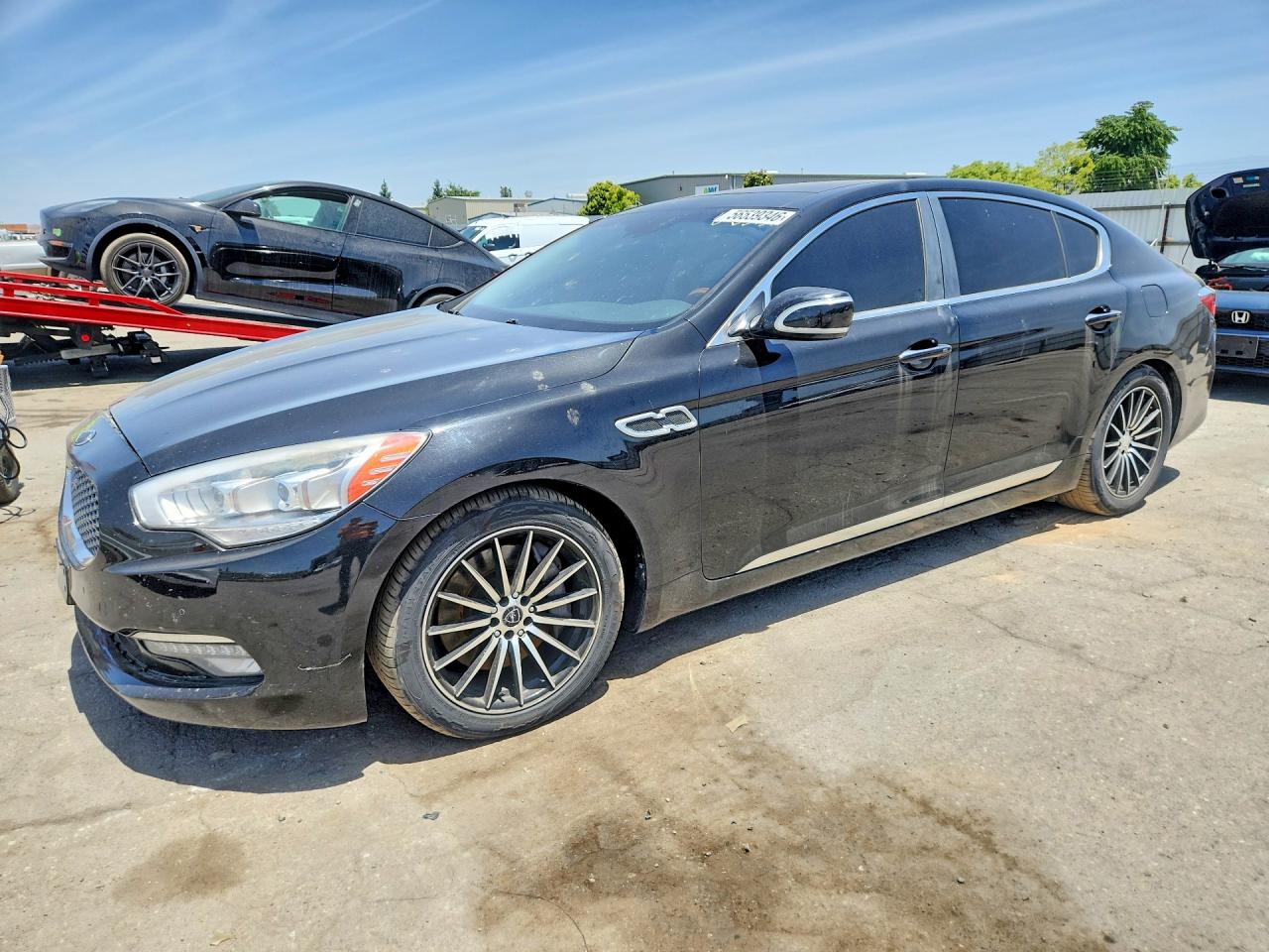 2016 Kia K900 Luxury, VIN KNALU4D32G6031476 — Front end