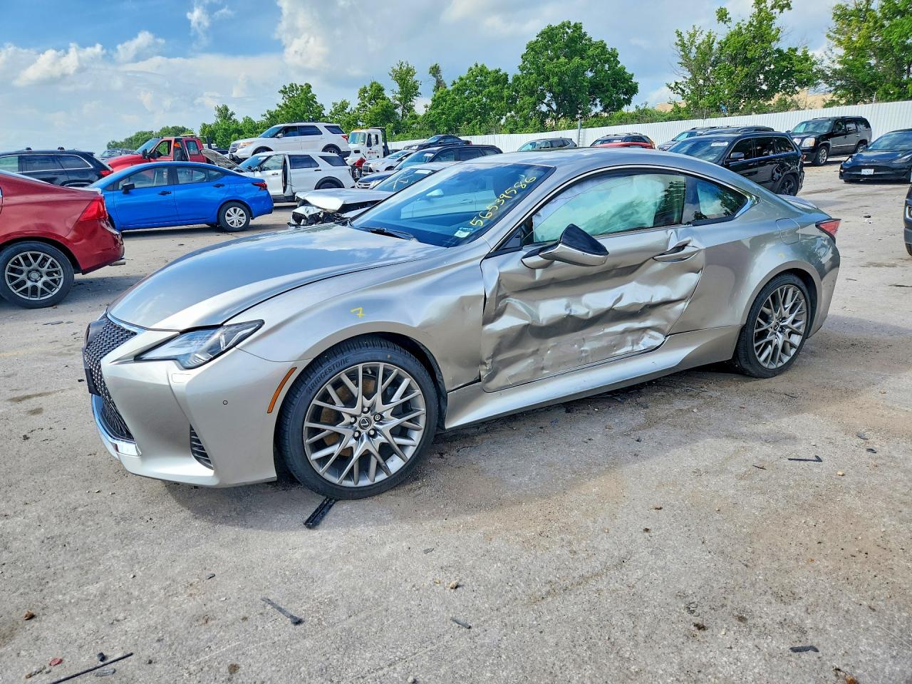 2021 Lexus RC 300, VIN JTHD85EC5M5006264 — Side
