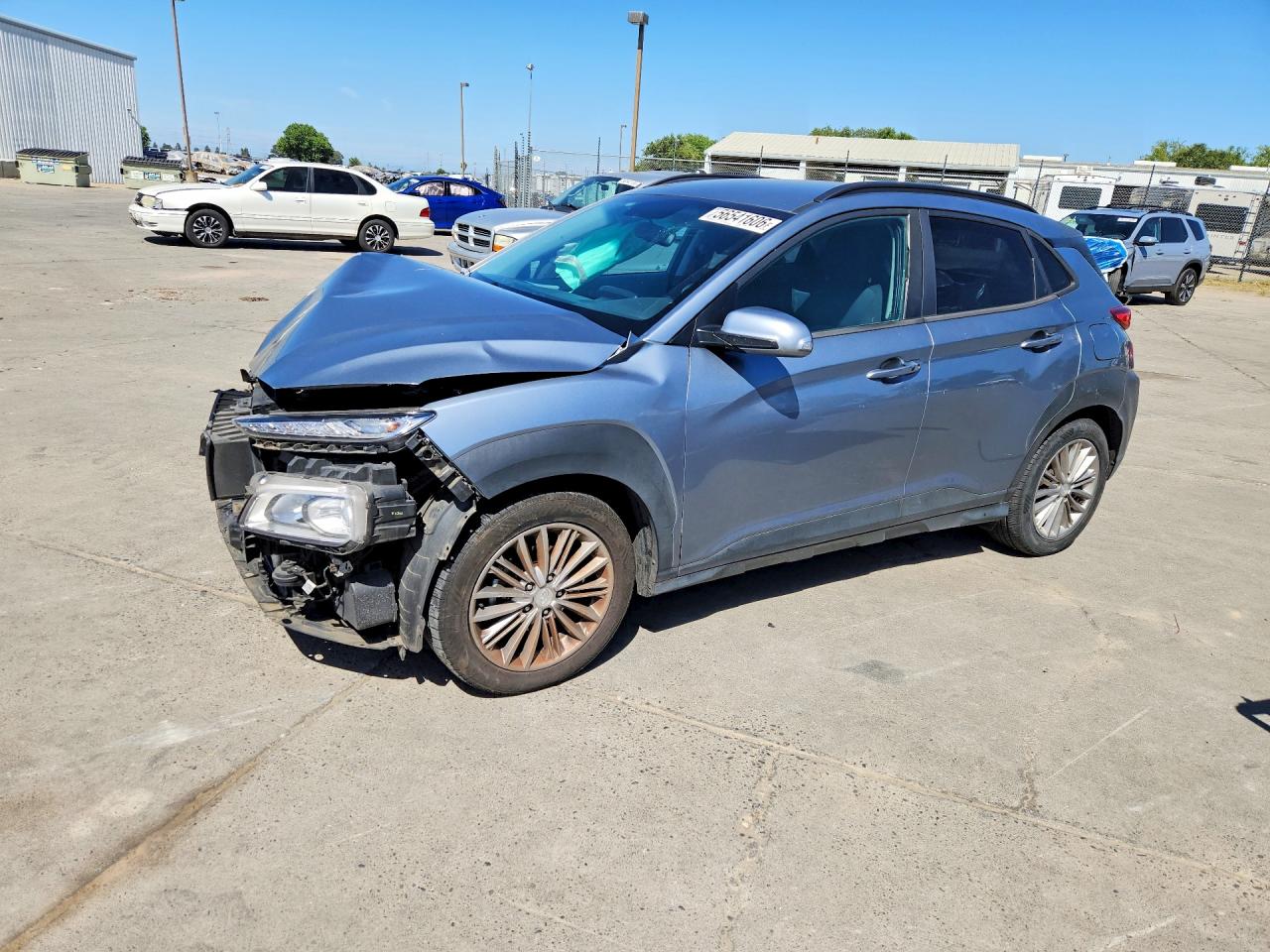 2018 Hyundai Kona SEL, VIN KM8K22AA1JU067766 — Перед