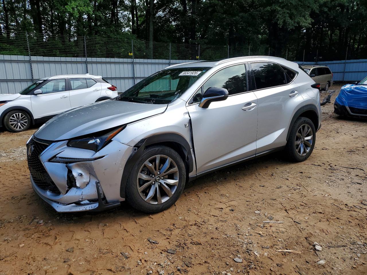 2016 Lexus NX F Sport, VIN JTJYARBZ8G2043061 — Front end