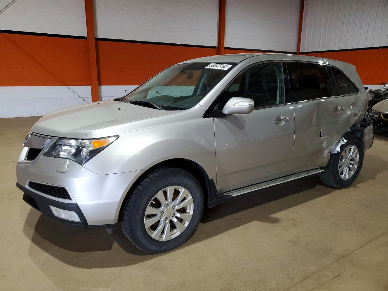 2012 Acura MDX Advance, VIN 2HNYD2H61CH002510 — Rear end