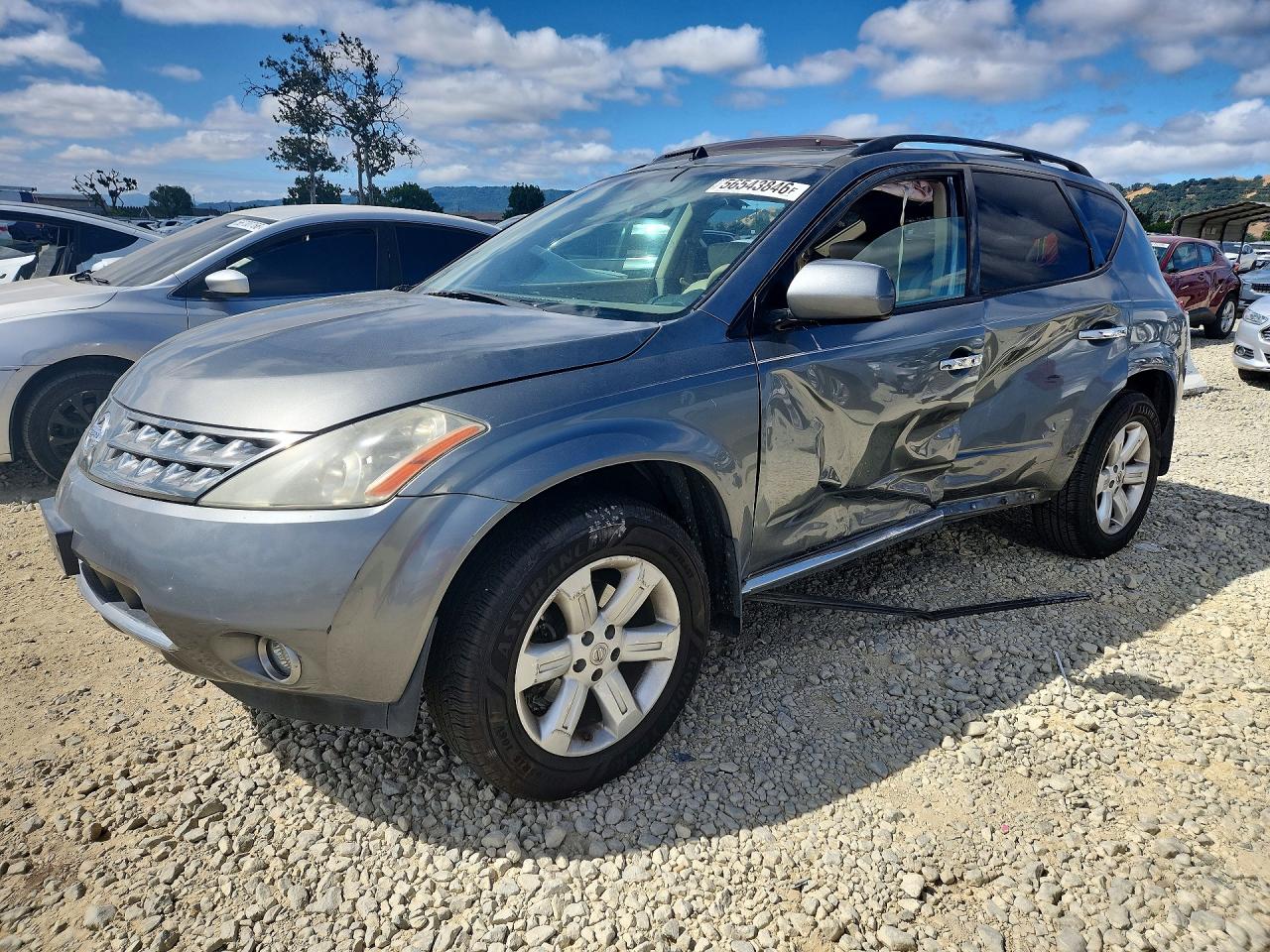 2007 Nissan Murano SL, VIN JN8AZ08T27W524206 — Side