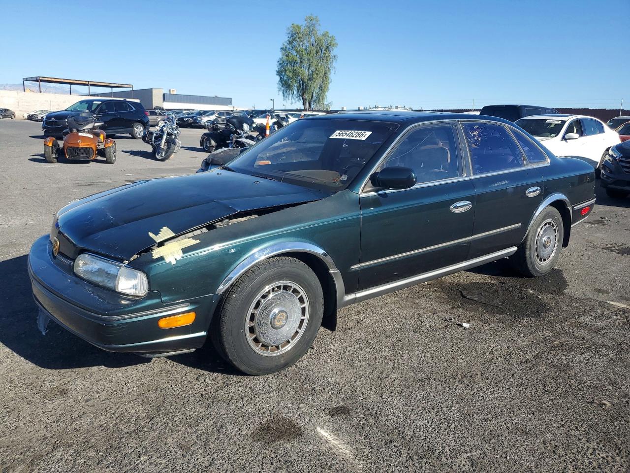 1991 Infiniti Q45, VIN JNKNG01C8MM103500 — Front end