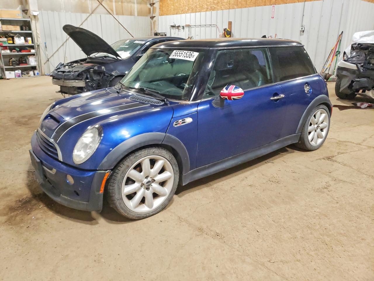 2003 MINI Hardtop S, VIN WMWRE33443TD59783 — Механическое