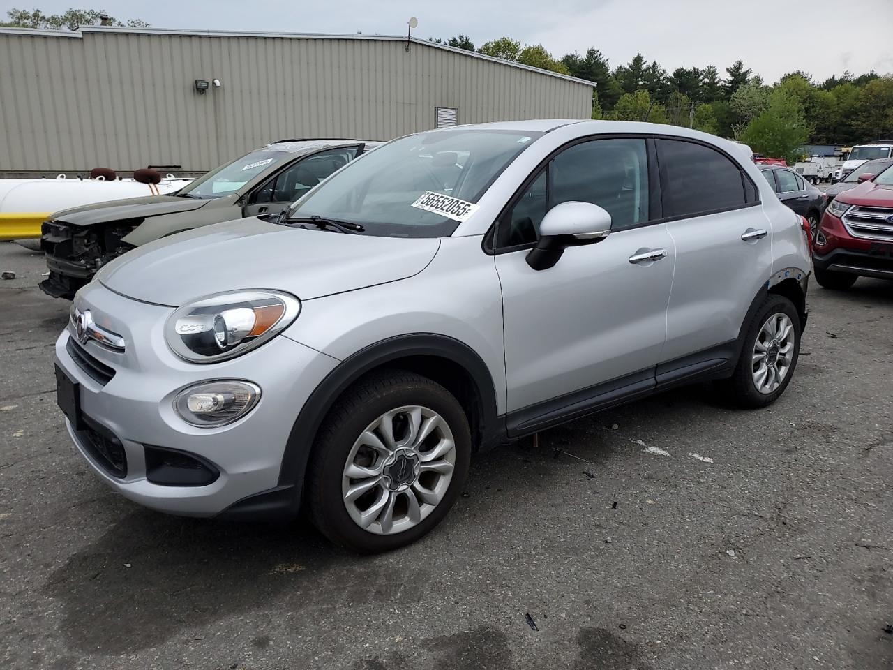 2016 FIAT 500X Easy, VIN ZFBCFXBT8GP436854 — Rear end