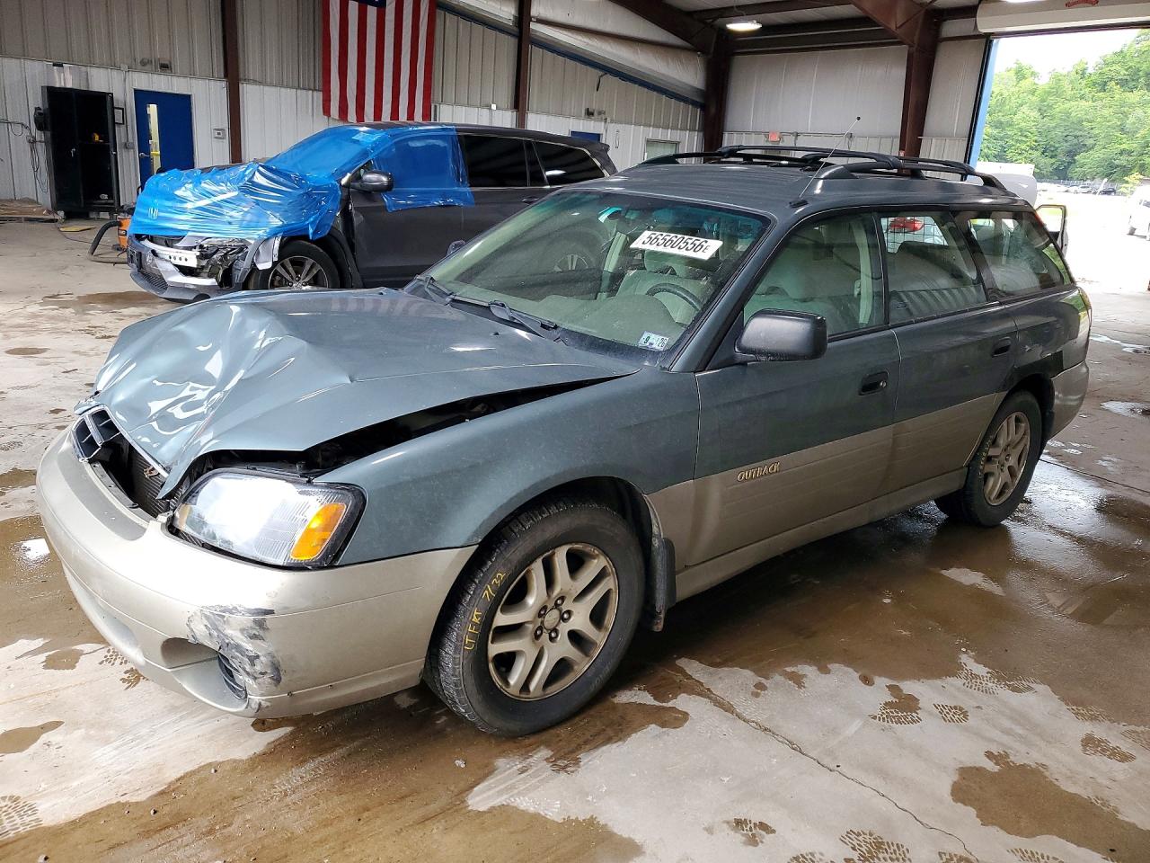 2001 Subaru Legacy Outback, VIN 4S3BH665417619202 — Перед