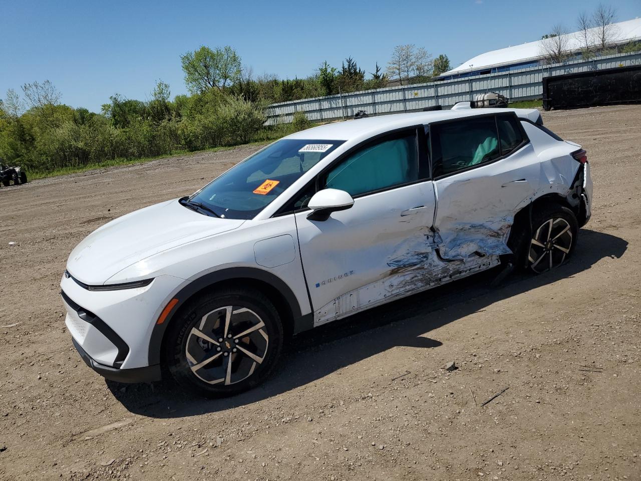 2025 Chevrolet Equinox EV LT, VIN 3GN7DLRP8SS138425 — Side
