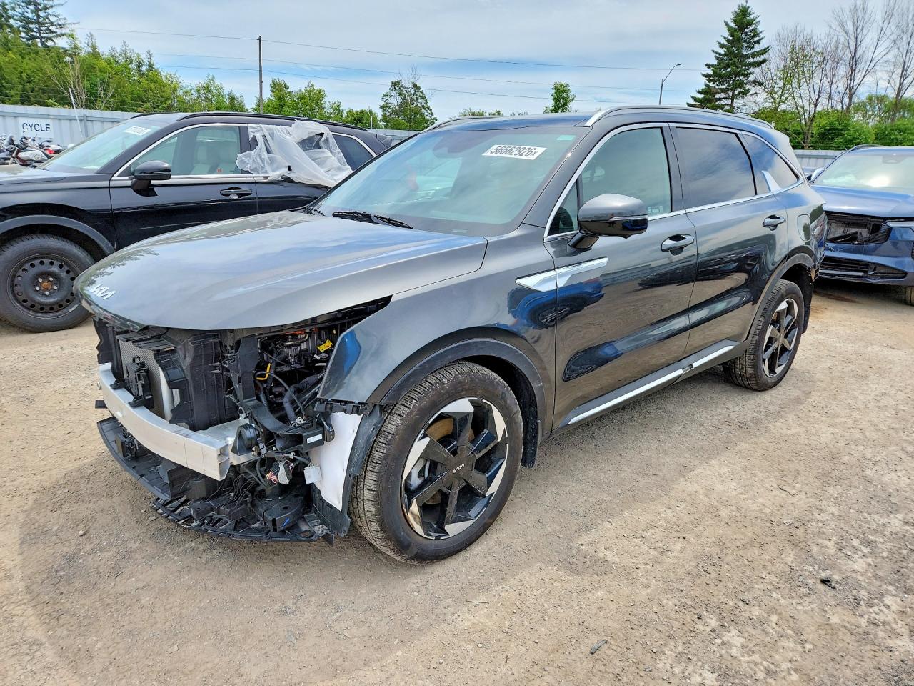 2026 Kia Sorento EX, VIN KNDRHDJG1T5480186 — Front end