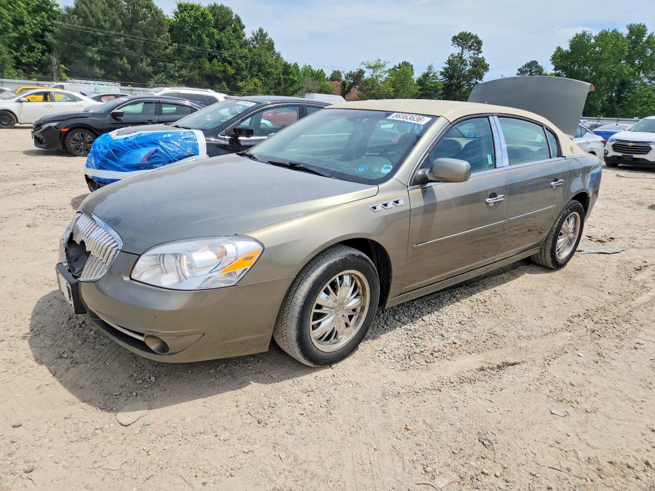 2010 Buick Lucerne CX, VIN 1G4HA5EM3AU117862 — Rear end