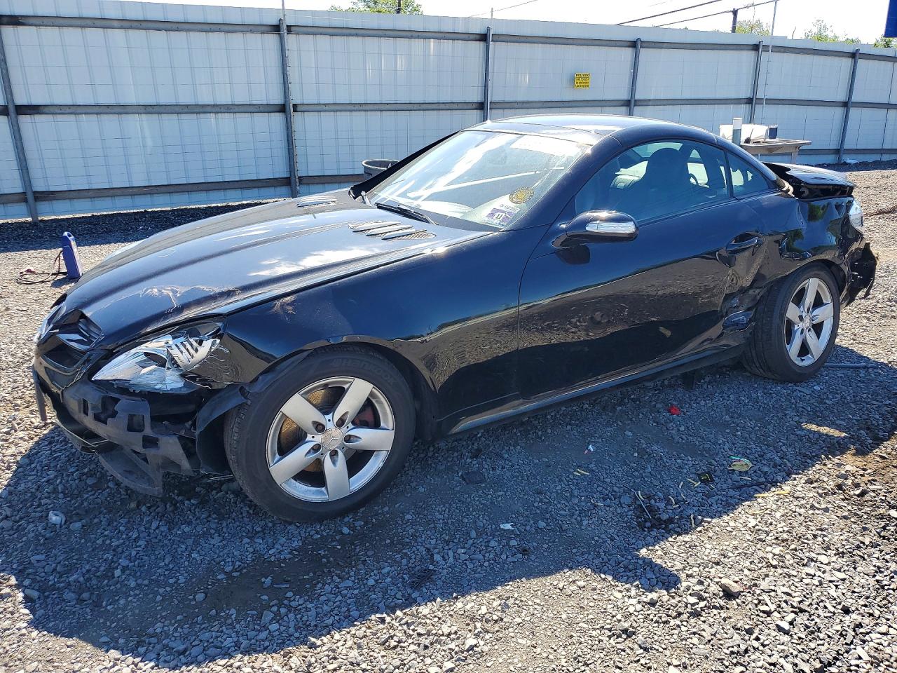 2008 Mercedes-Benz SLK 280, VIN WDBWK54F58F184407 — Перед