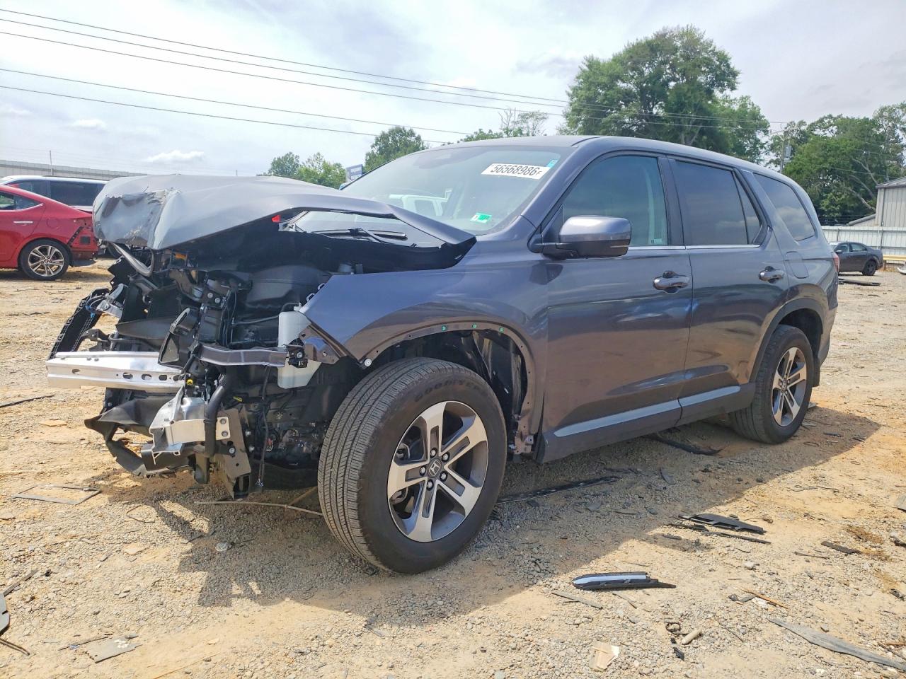 2025 Honda Pilot EX-L, VIN 5FNYG1H48SB148056 — Перед