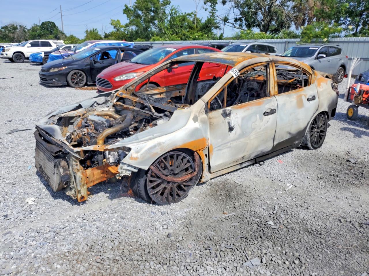 2016 Subaru WRX STI, VIN JF1VA2M69G9827133 — Burn