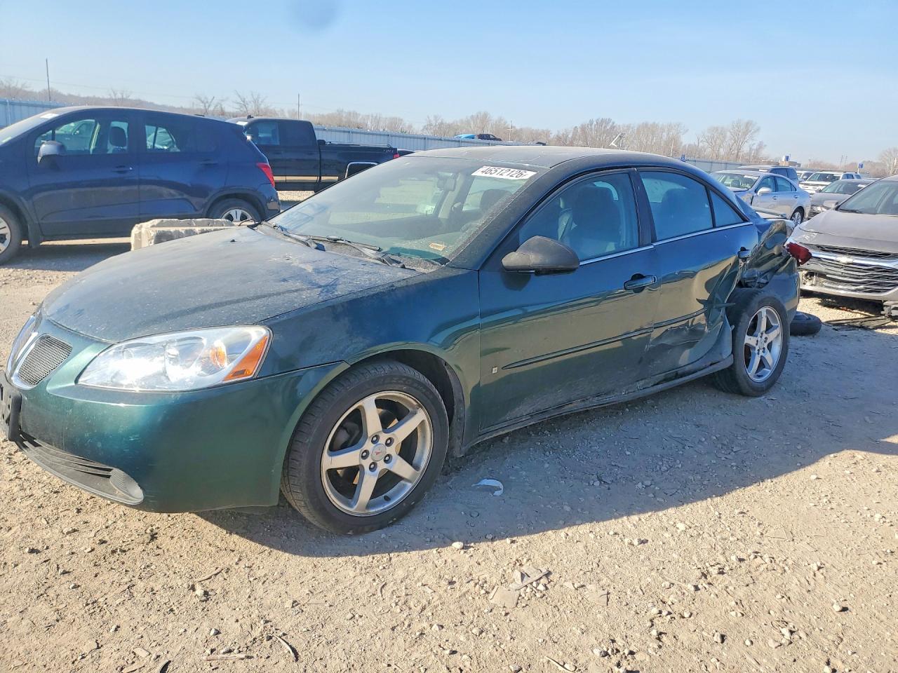 2007 Pontiac G6 G6, VIN 1G2ZG58N374154015 — Зад