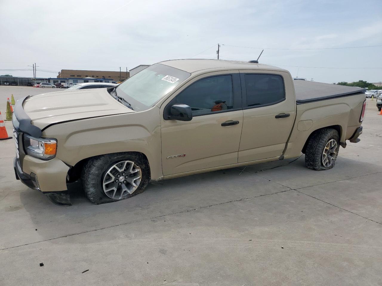 2022 GMC Canyon 4WD AT4, VIN 1GTG6FEN9N1215186 — All over