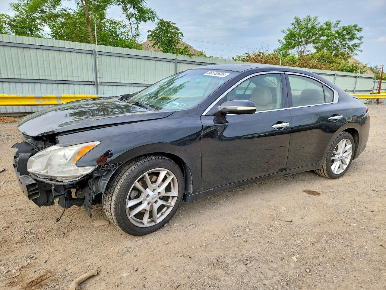 2011 Nissan Maxima SV, VIN 1N4AA5APXBC852552 — Перед