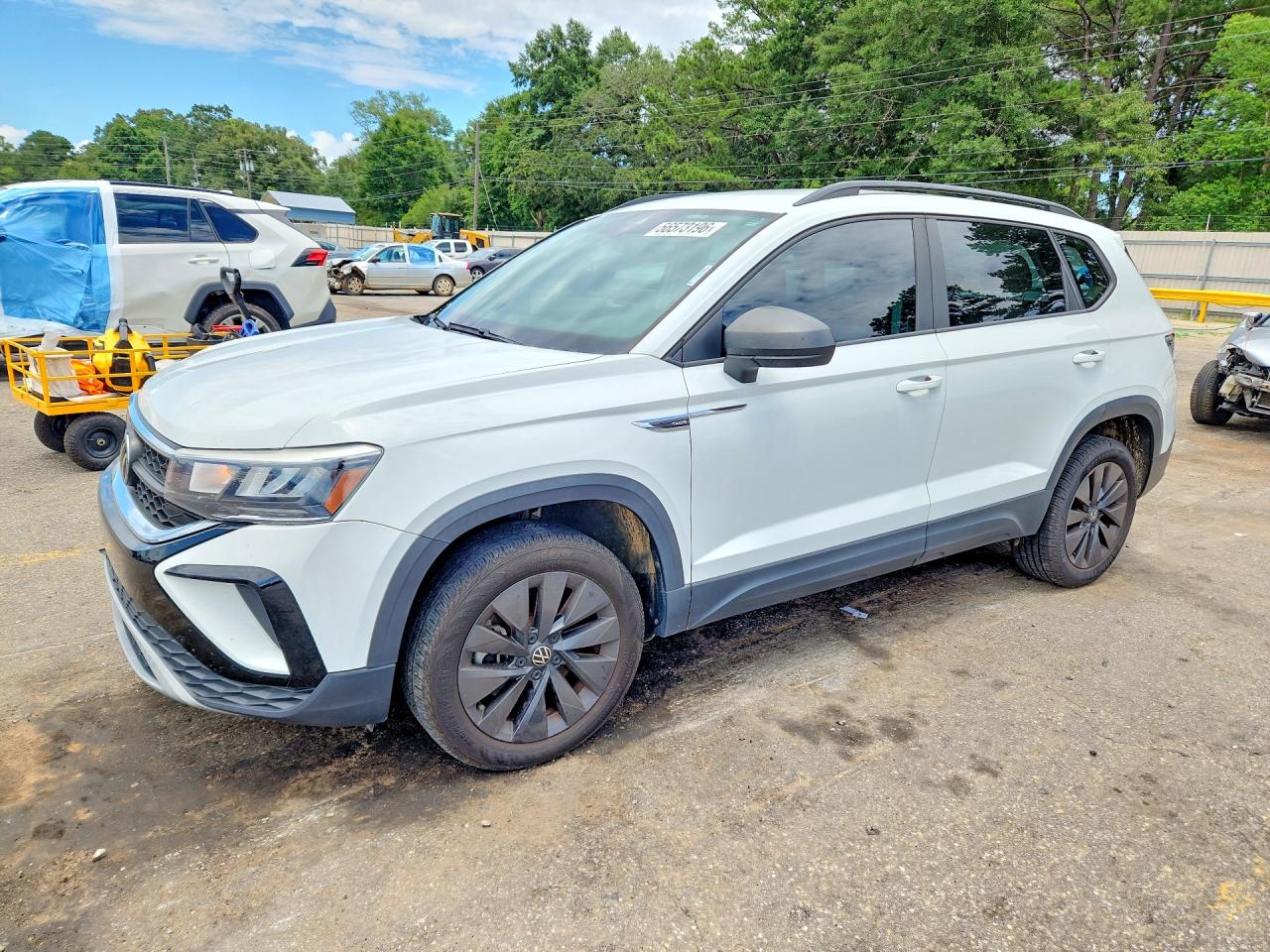 2022 Volkswagen Taos S, VIN 3VVDX7B29NM003747 — Undercarriage