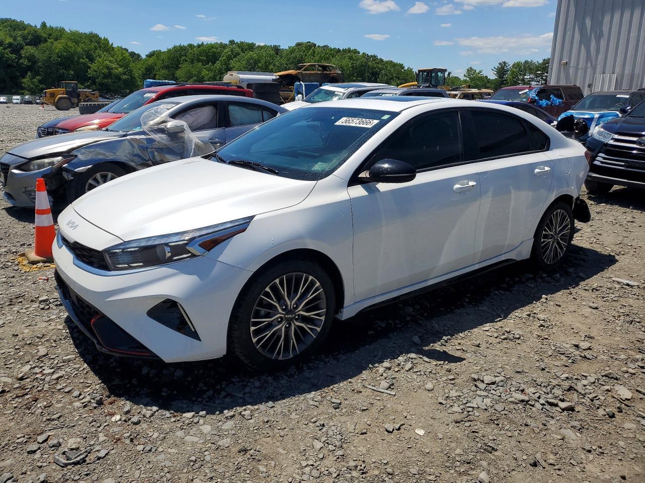 2023 Kia Forte GT-Line, VIN 3KPF54AD7PE522209 — Rear end