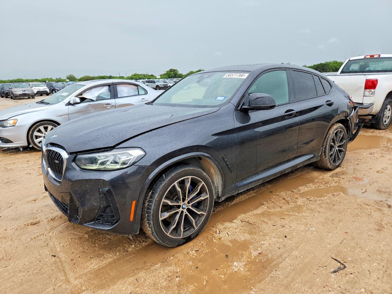 2023 BMW X4 M40i, VIN 5UX43DT06P9R73660 — Rear end