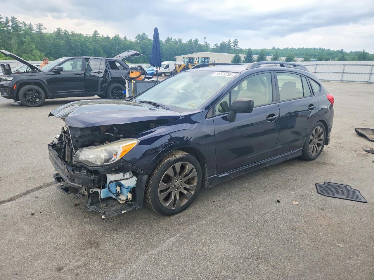 2014 Subaru Impreza Special Sports Premium, VIN JF1GPAL64EH298471 — Front end