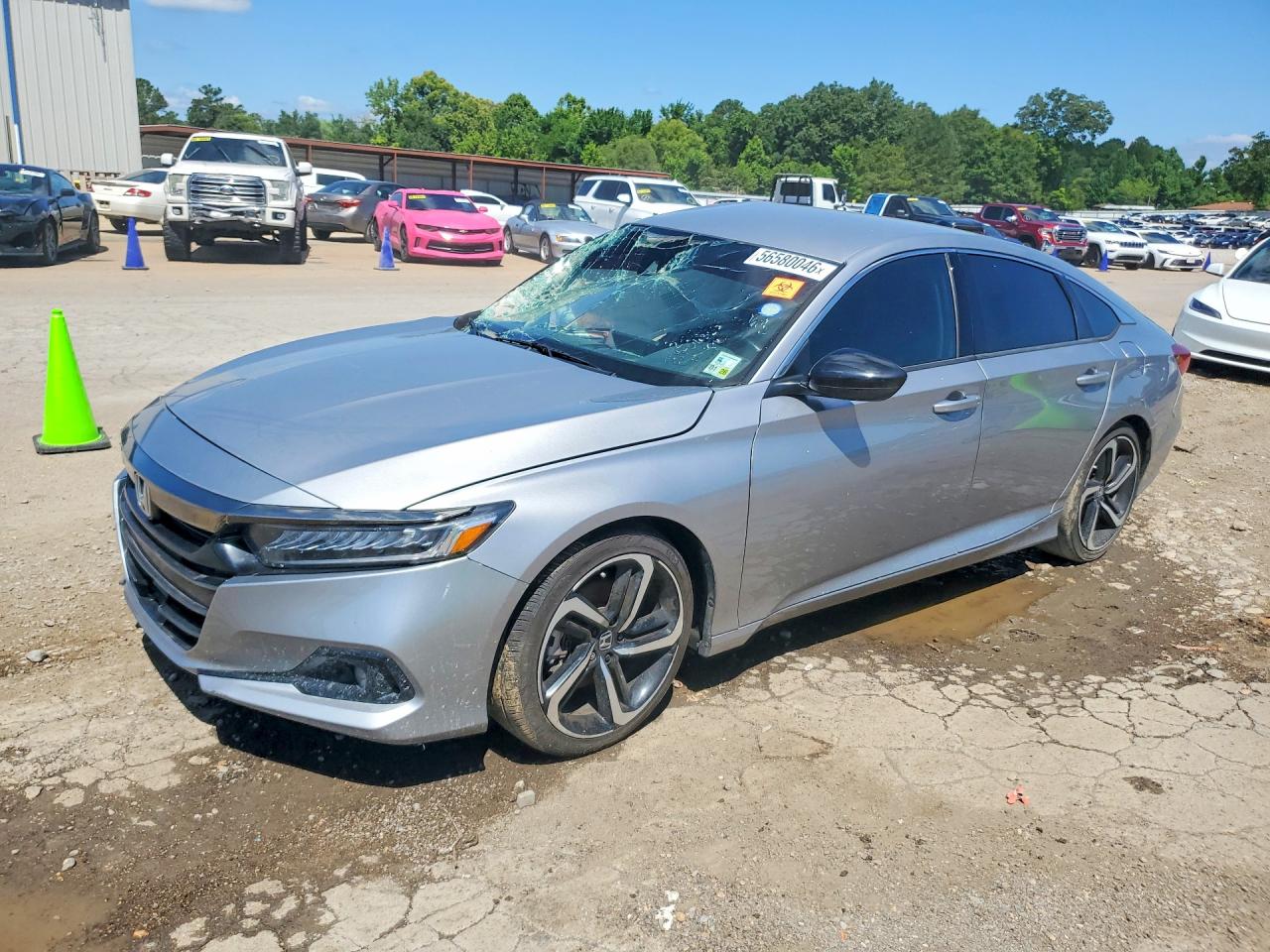 2021 Honda Accord Sport SE, VIN 1HGCV1F49MA011353 — Rollover