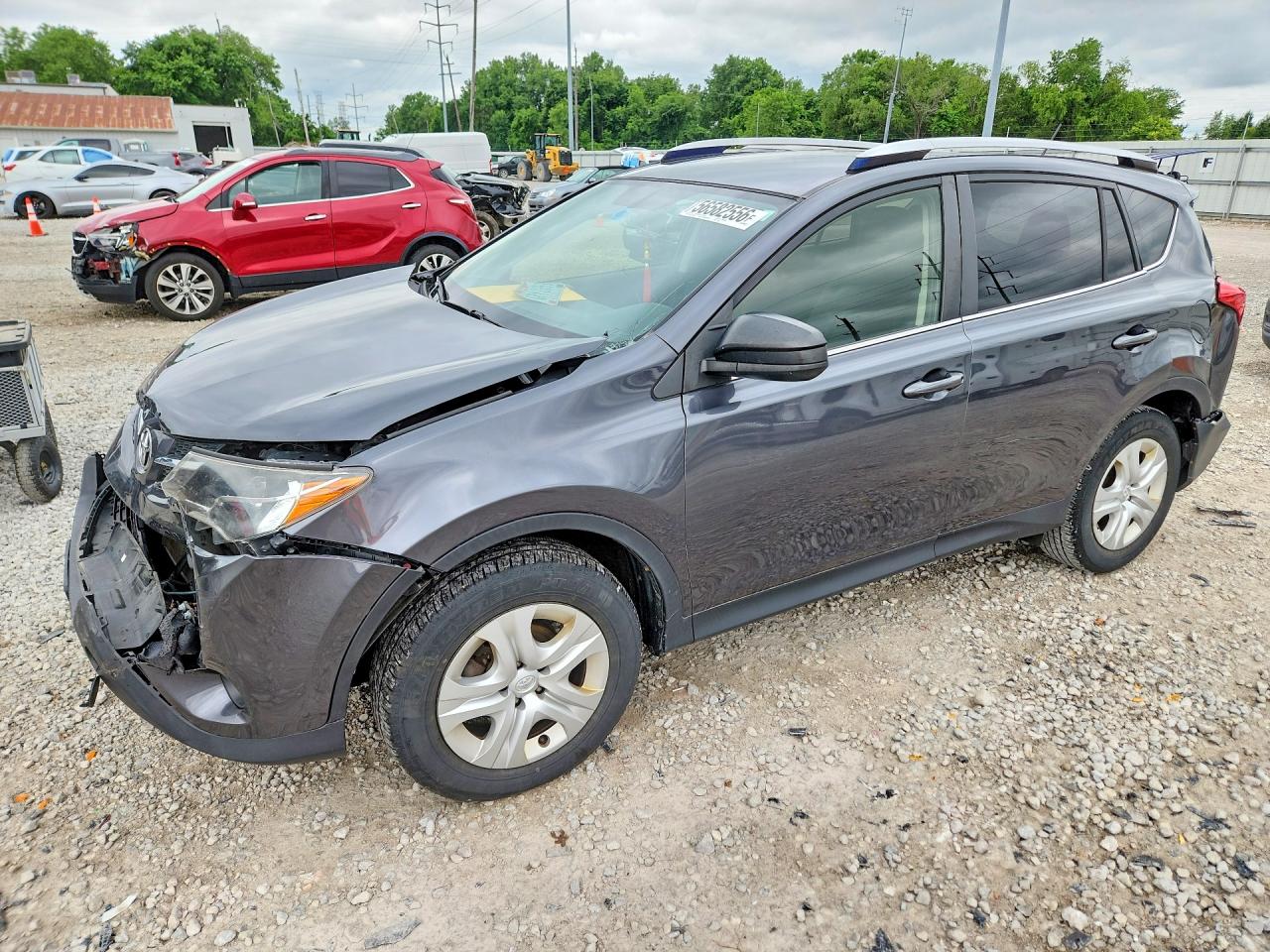 2015 Toyota RAV4 LE, VIN JTMBFREV1FD112355 — Rear end