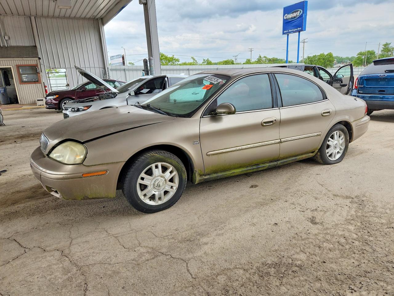 2004 Mercury Sable LS Premium, VIN 1MEFM55S94A627641 — Minor dents and scratches