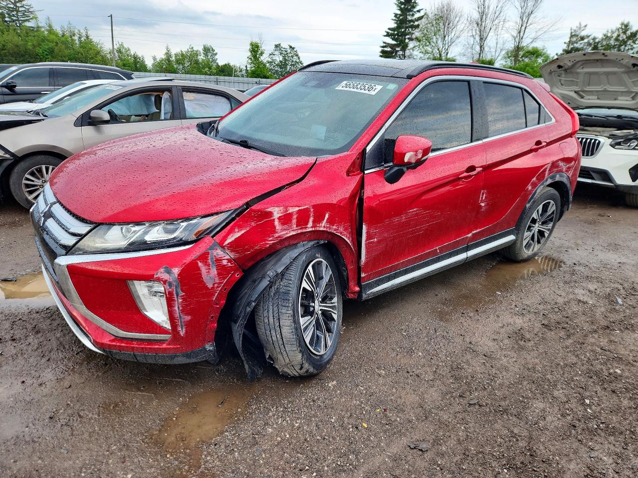 2018 Mitsubishi Eclipse Cross LE, VIN JA4AT4AA4JZ618469 — Side