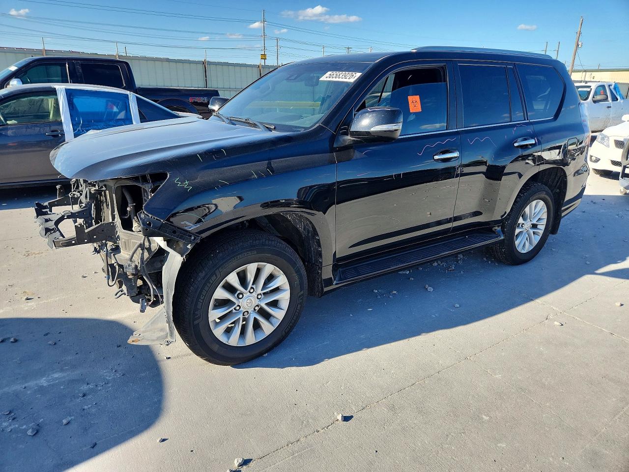 2021 Lexus GX 460 Premium, VIN JTJAM7BX3M5280479 — Перед