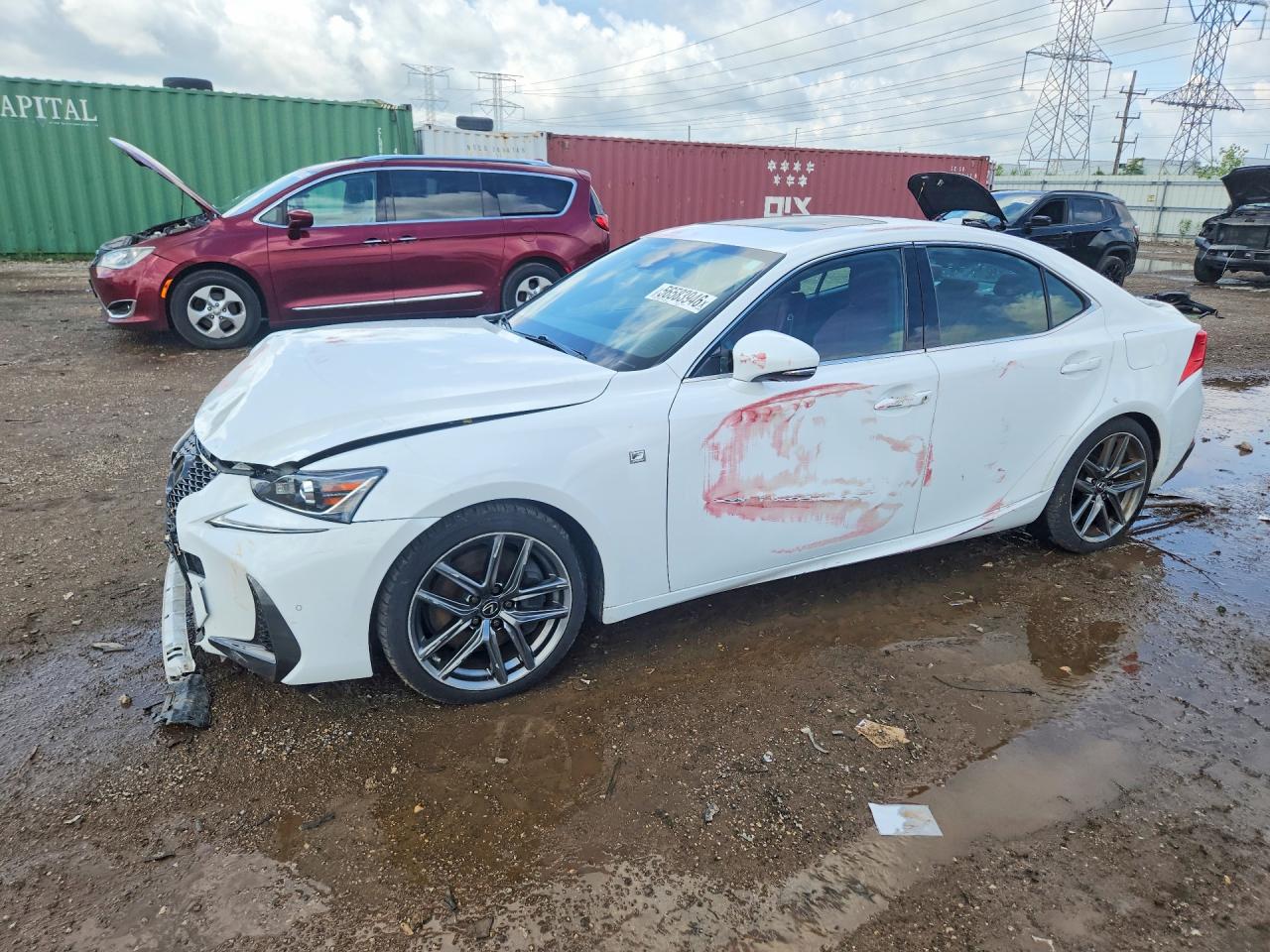 2020 Lexus IS 300 F Sport, VIN JTHG81F25L5040845 — Front end