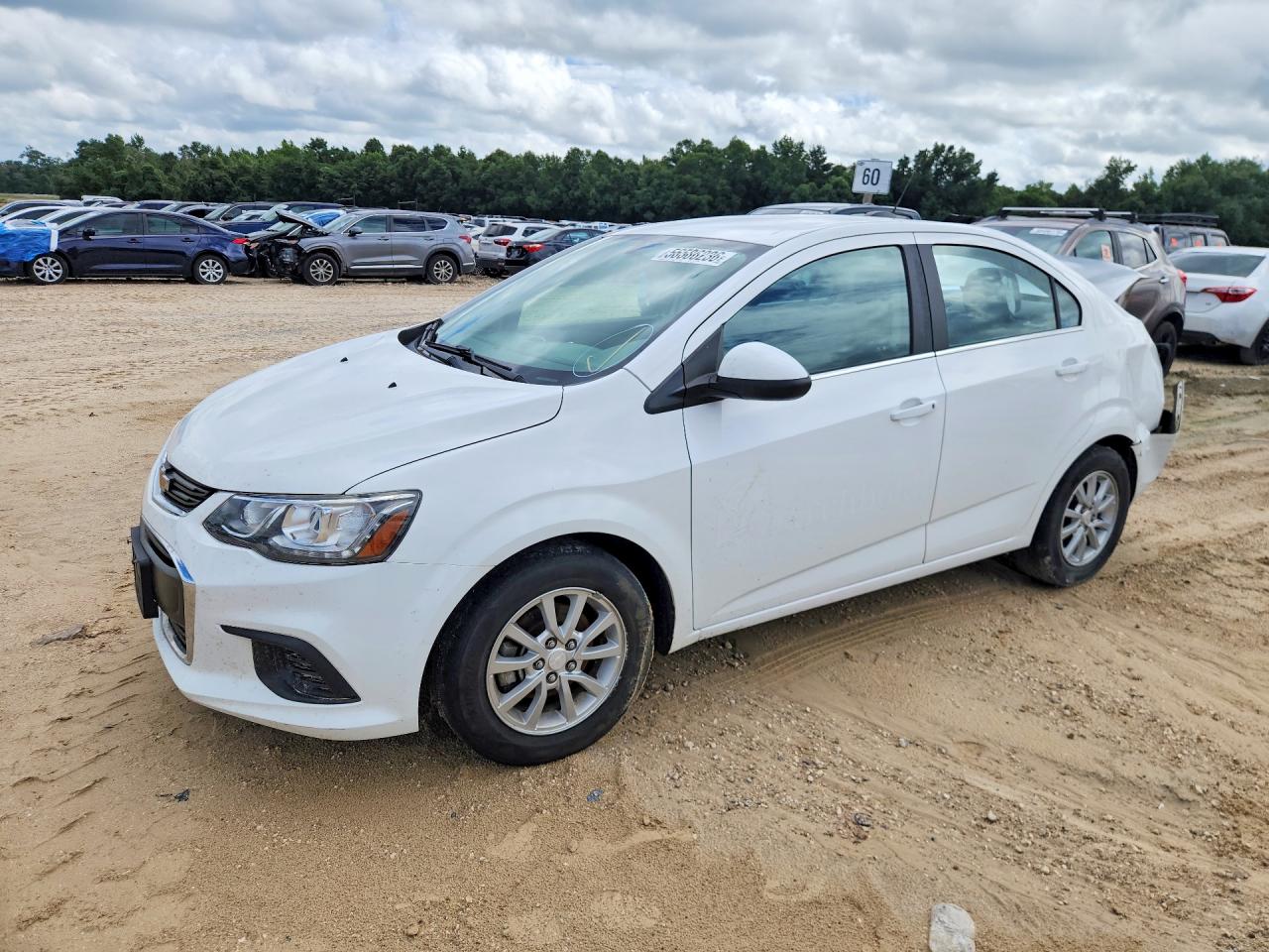 2019 Chevrolet Sonic LT, VIN 1G1JD5SB2K4101954 — Rear end