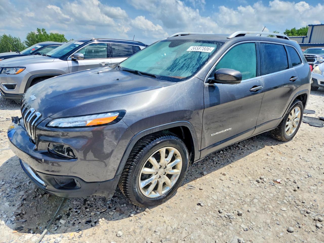 2015 Jeep Cherokee Limited, VIN 1C4PJMDS7FW639741 — Перед