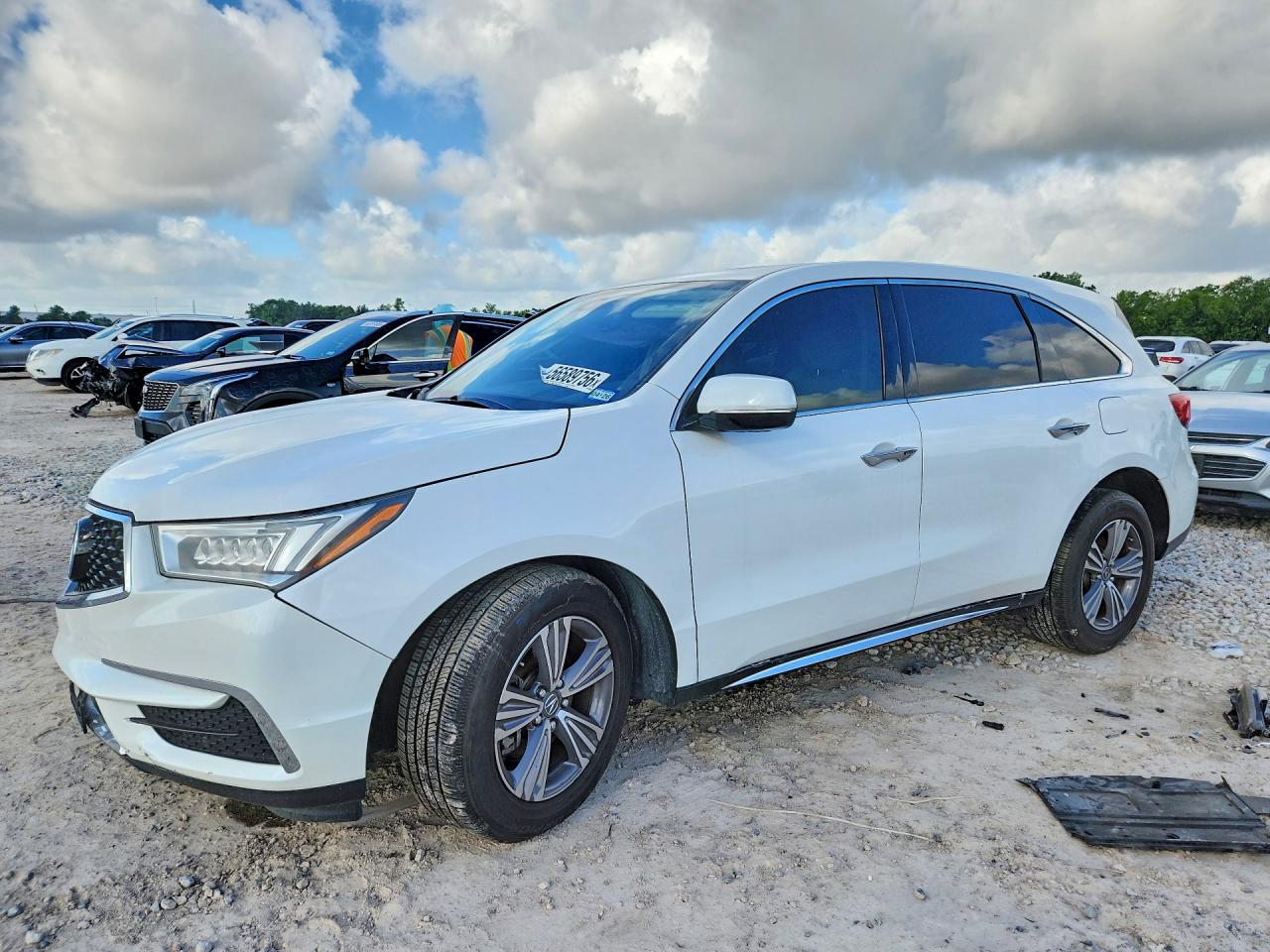 2020 Acura MDX, VIN 5J8YD3H39LL000834 — Front end