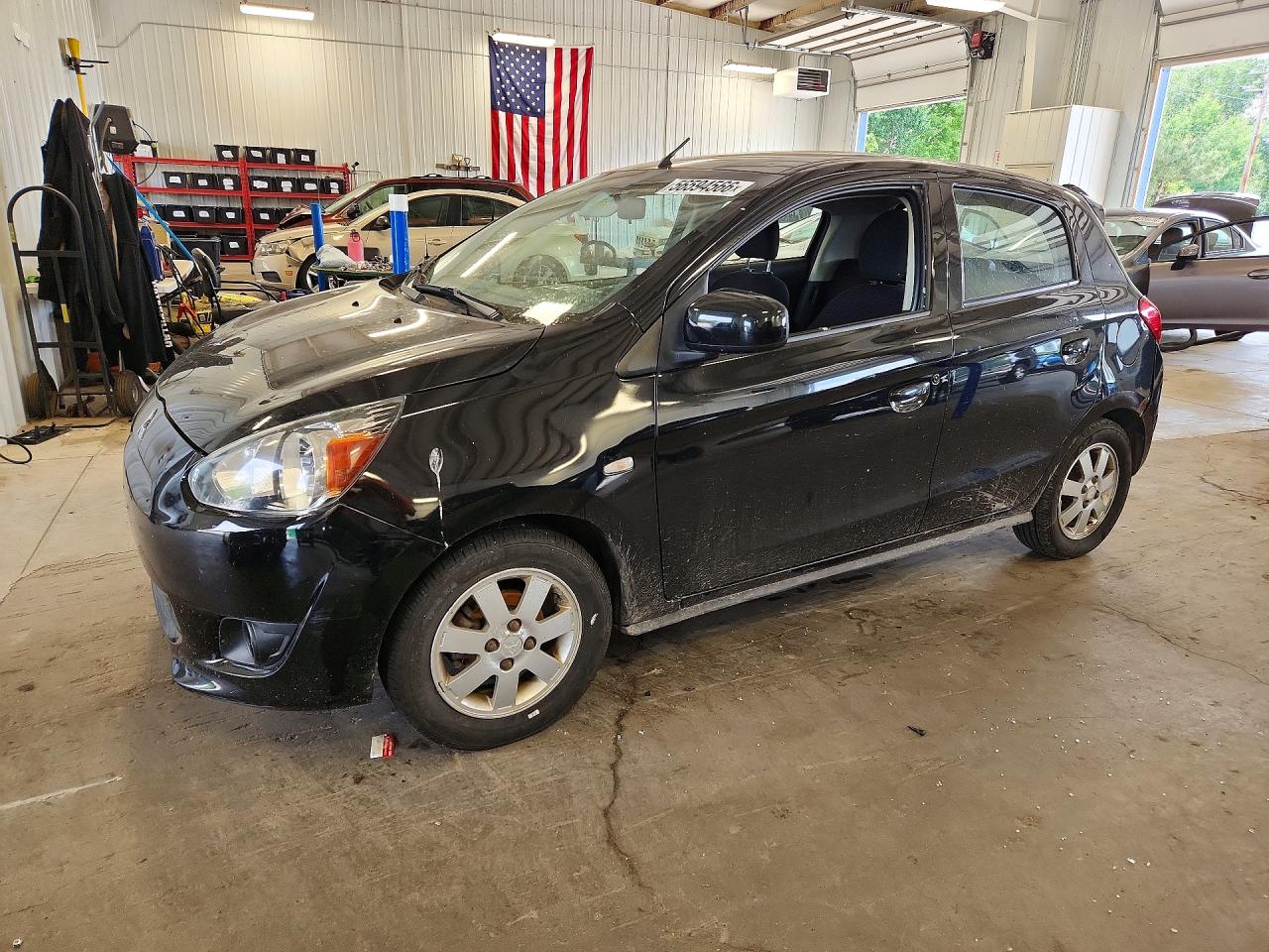 2014 Mitsubishi Mirage ES, VIN ML32A4HJ6EH019965 — Side