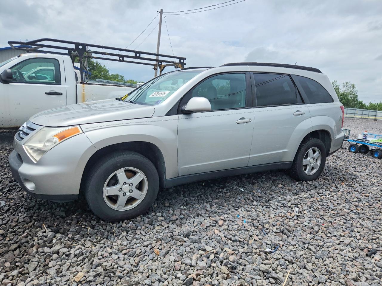 2007 Suzuki XL7, VIN 2S3DA117776113737 — Пожар в моторном отсеке