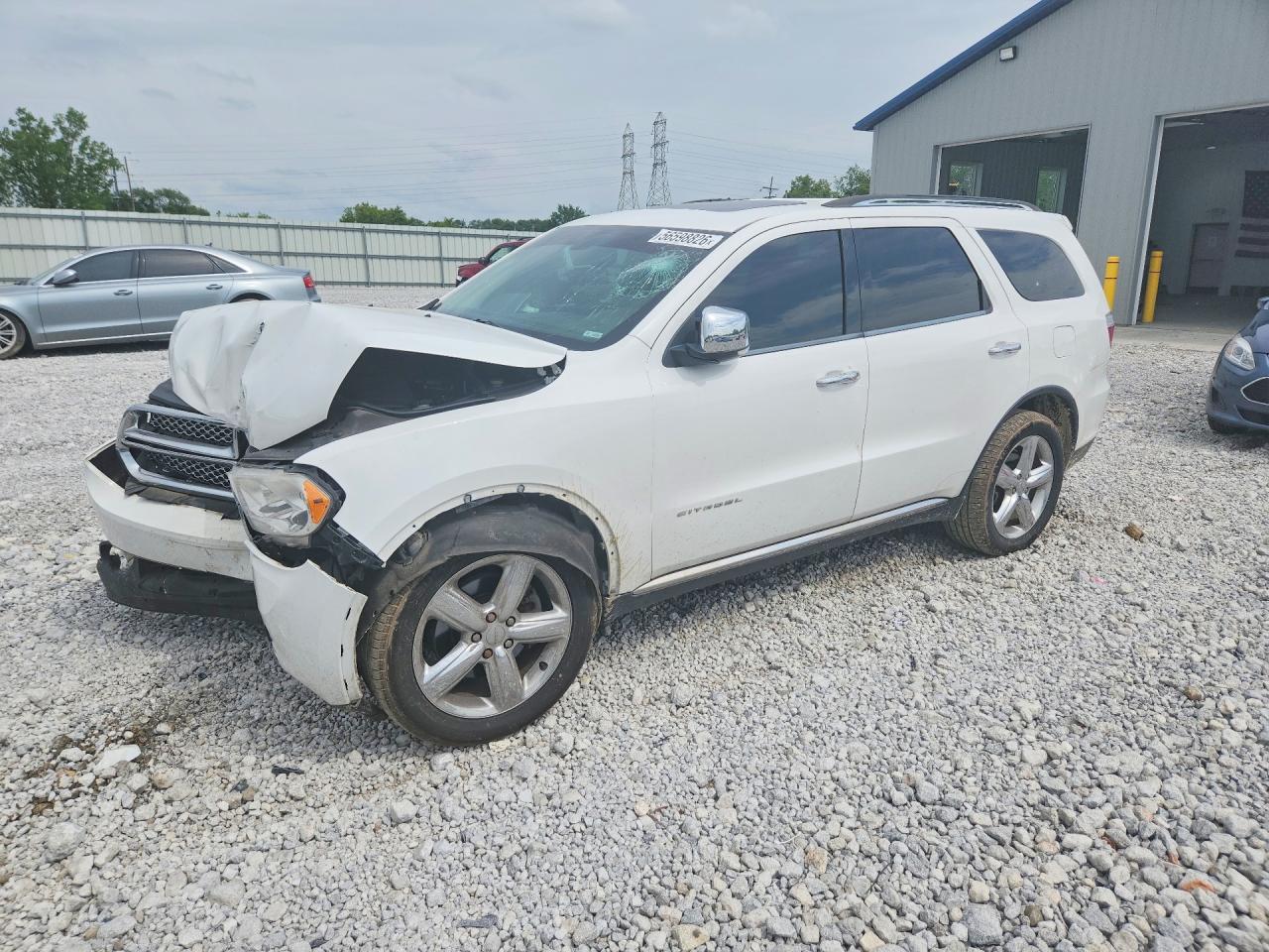 2013 Dodge Durango Citadel, VIN 1C4RDJEG8DC604794 — Front end