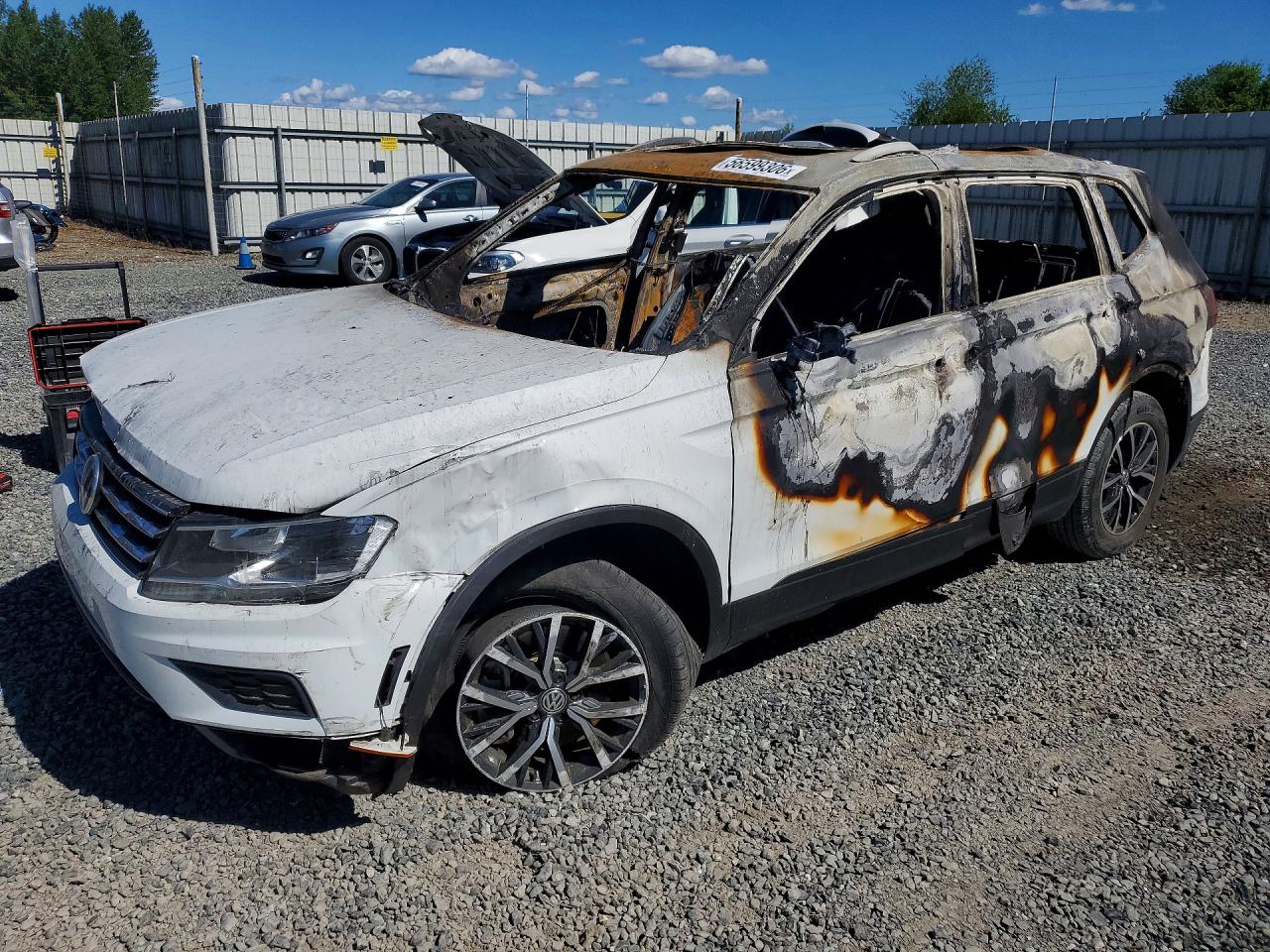 2019 Volkswagen Tiguan SE, VIN 3VV2B7AXXKM066189 — Burn