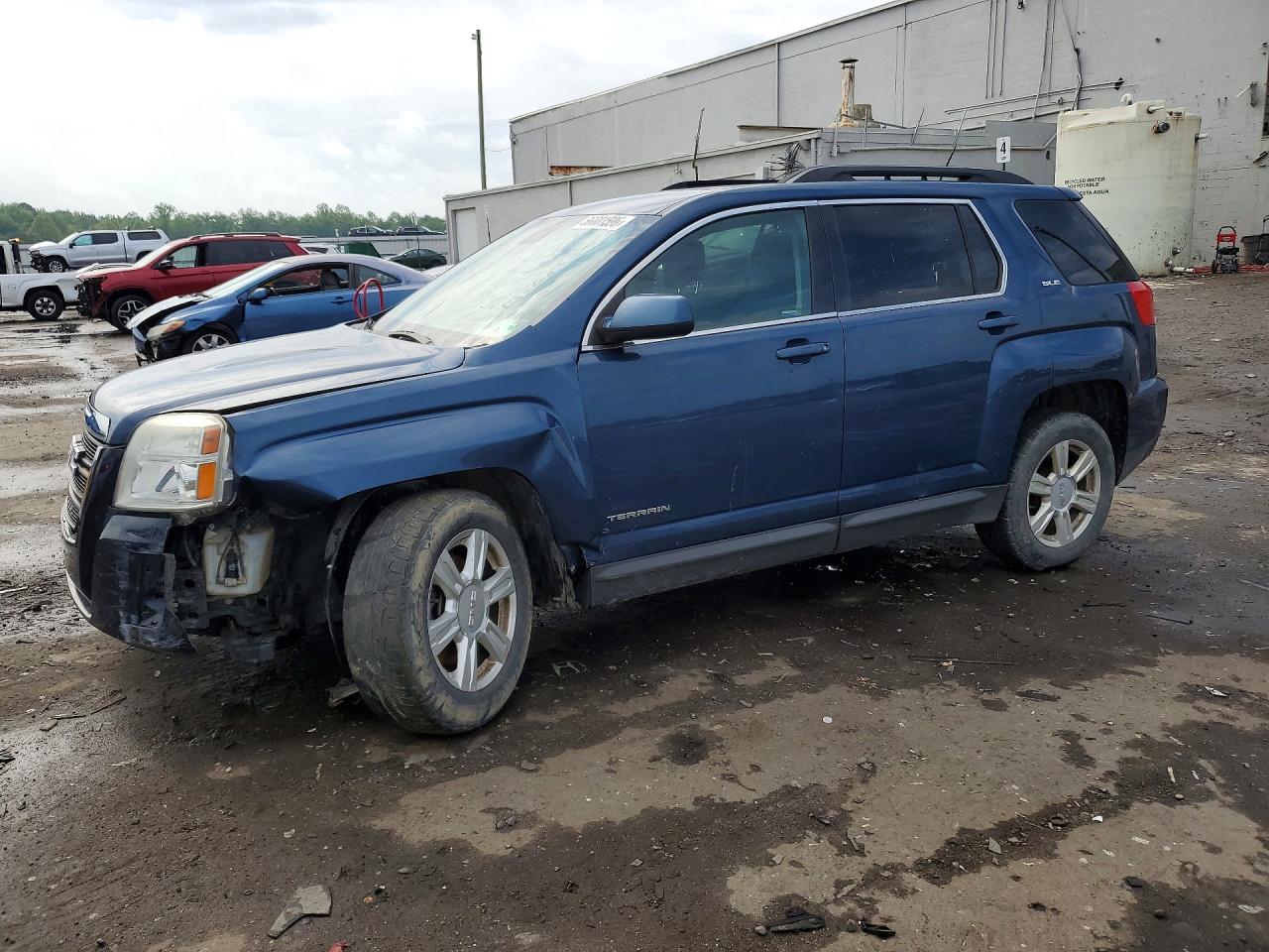 2016 GMC Terrain SLE, VIN 2GKFLTEK0G6332121 — Front end