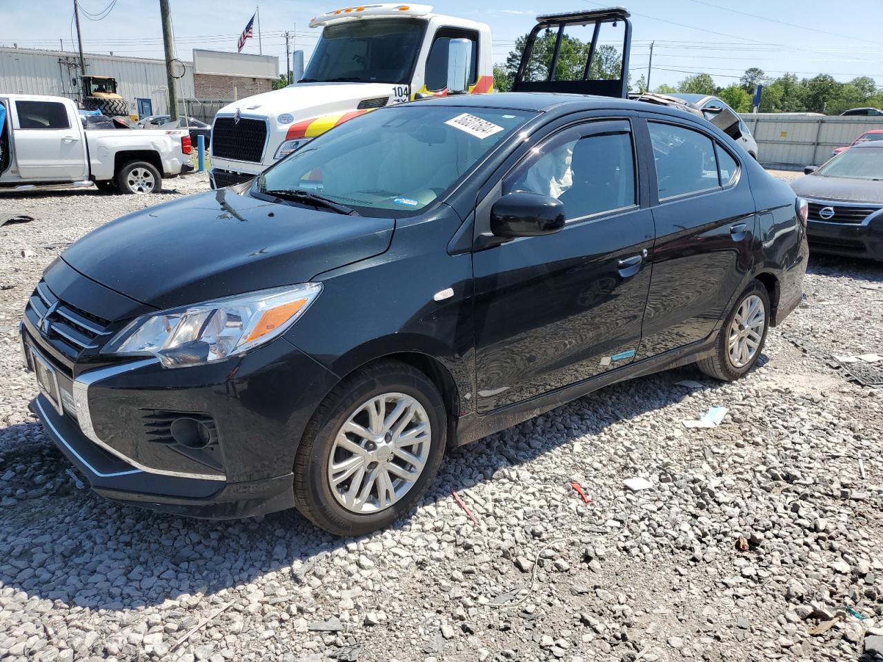 2021 Mitsubishi Mirage ES, VIN ML32FUFJ5MHF04863 — Side