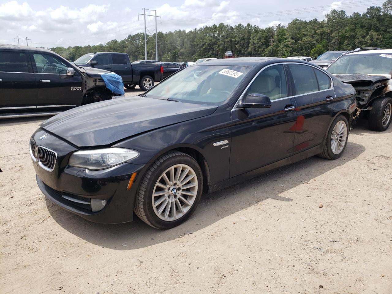 2012 BMW 5 Series 535i xDrive, VIN WBAFU7C55CDU61509 — Auction photo