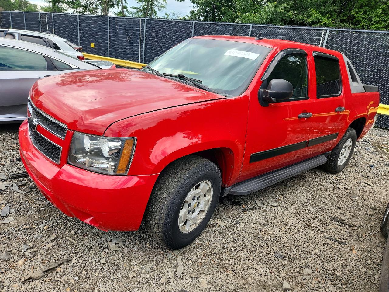 2009 Chevrolet Avalanche 1LT, VIN 3GNEC12029G265650 — Rear end