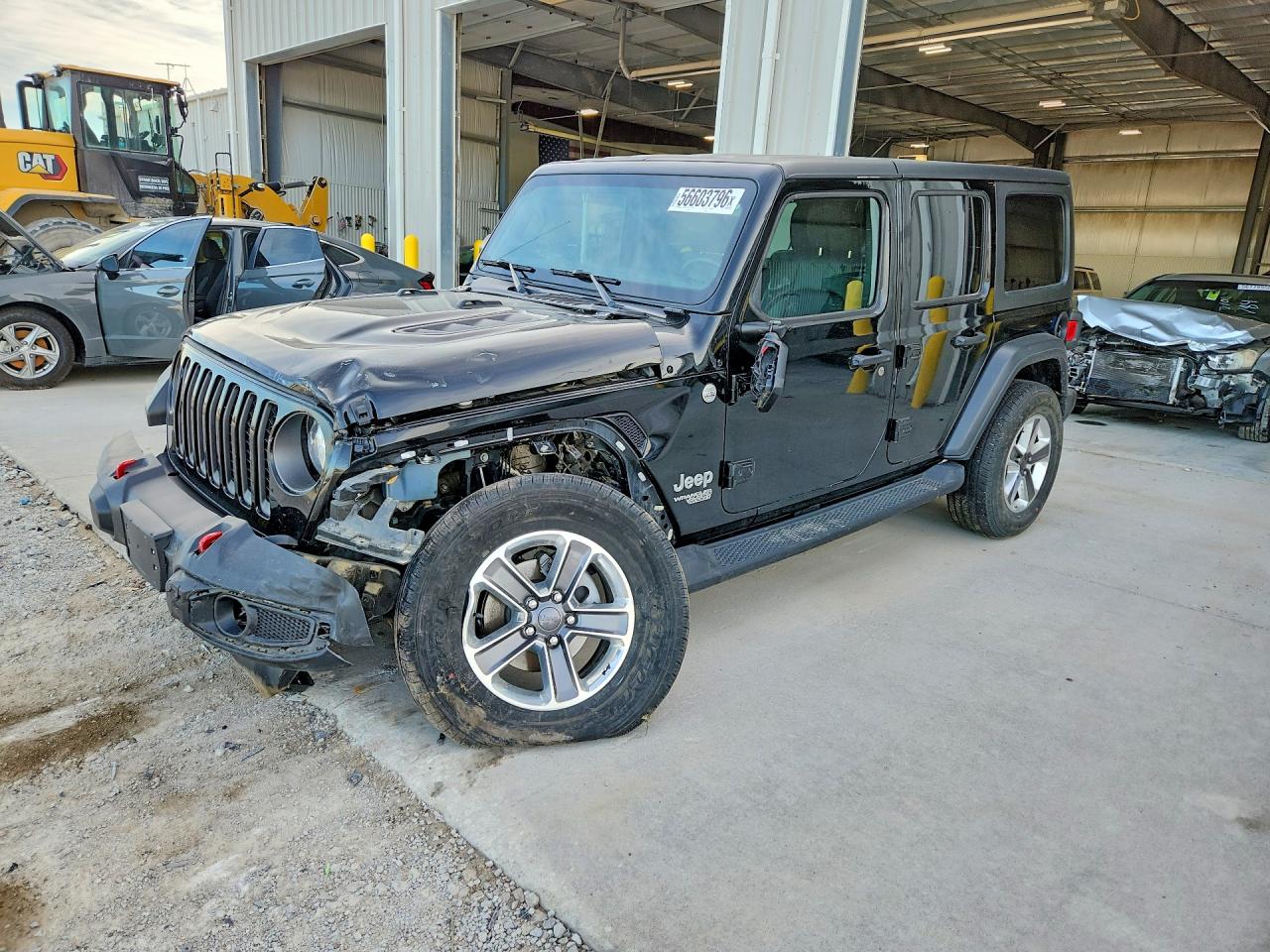 2020 Jeep Wrangler Unlimited Sport S, VIN 1C4HJXDN9LW167148 — Front end