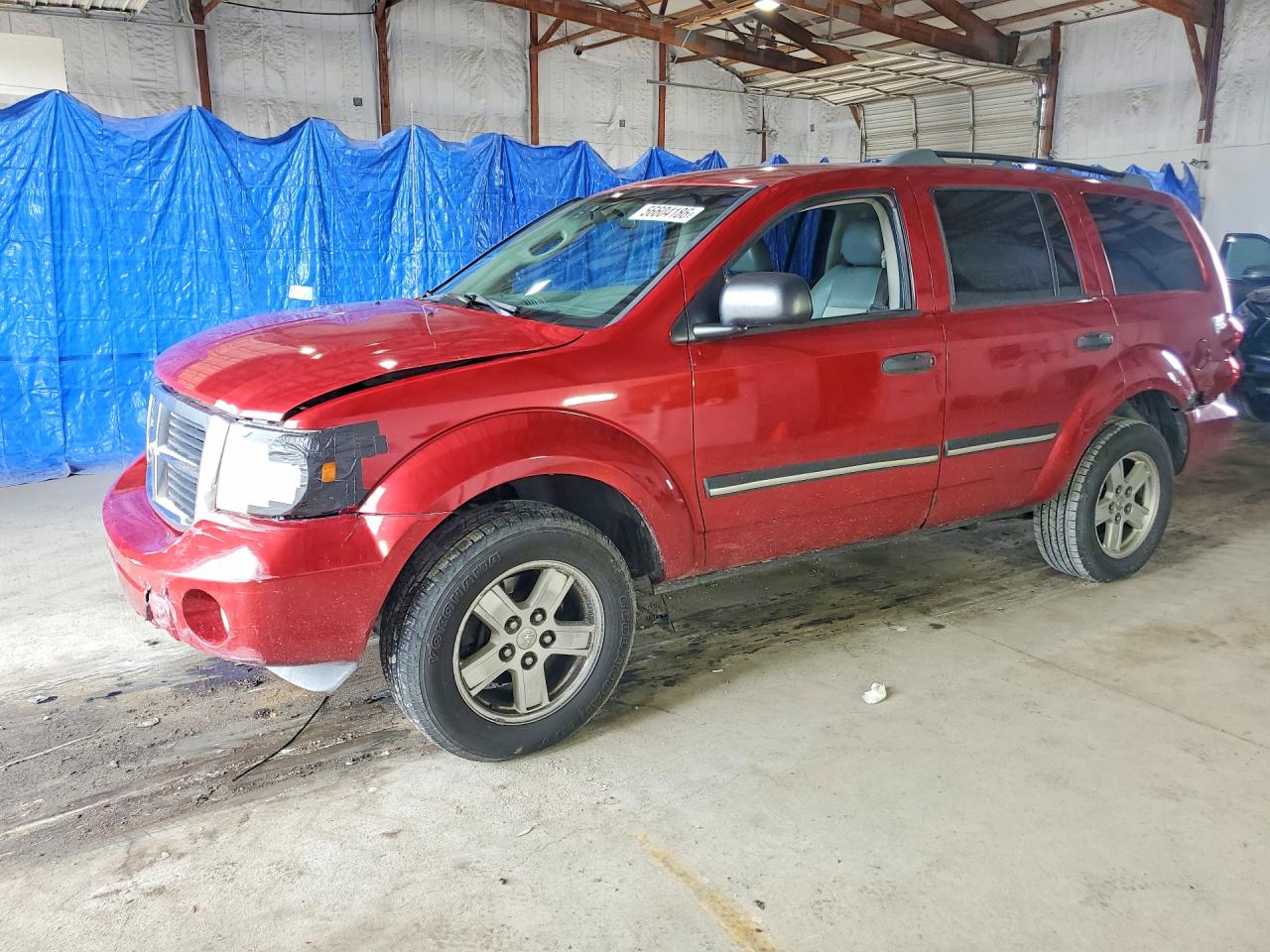 2007 Dodge Durango SLT, VIN 1D8HB48P97F564762 — Front end
