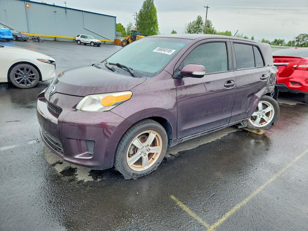 2012 Scion xD, VIN JTKKU4B45C1028050 — Rear end