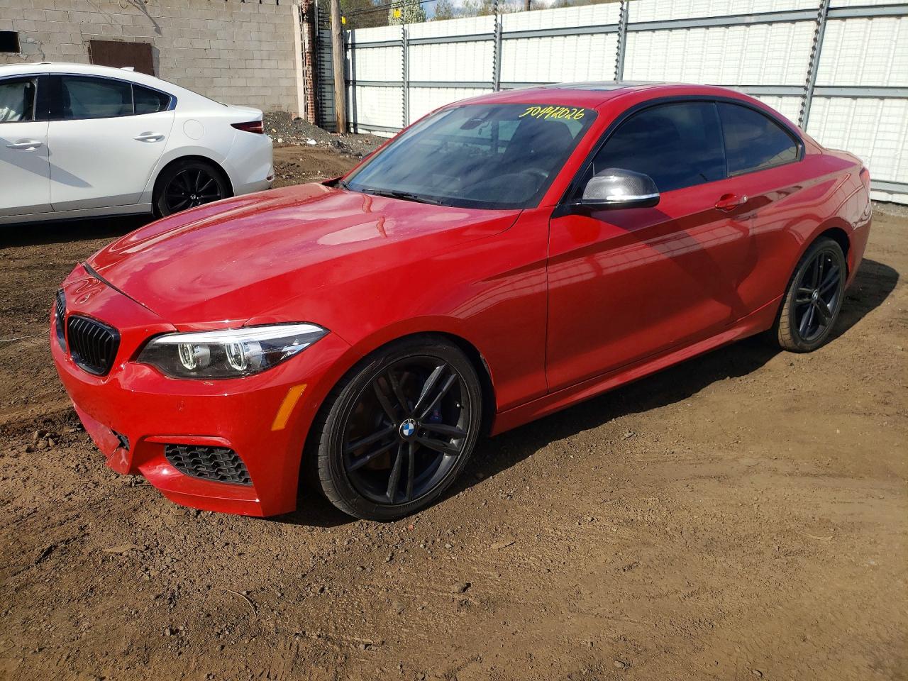 2018 BMW 2 Series M240i xDrive, VIN WBA2J7C53JVD60552 — Undercarriage