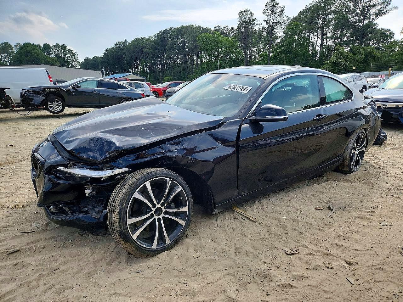 2020 BMW 2 Series 230i, VIN WBA2J1C01L7F61357 — Front end