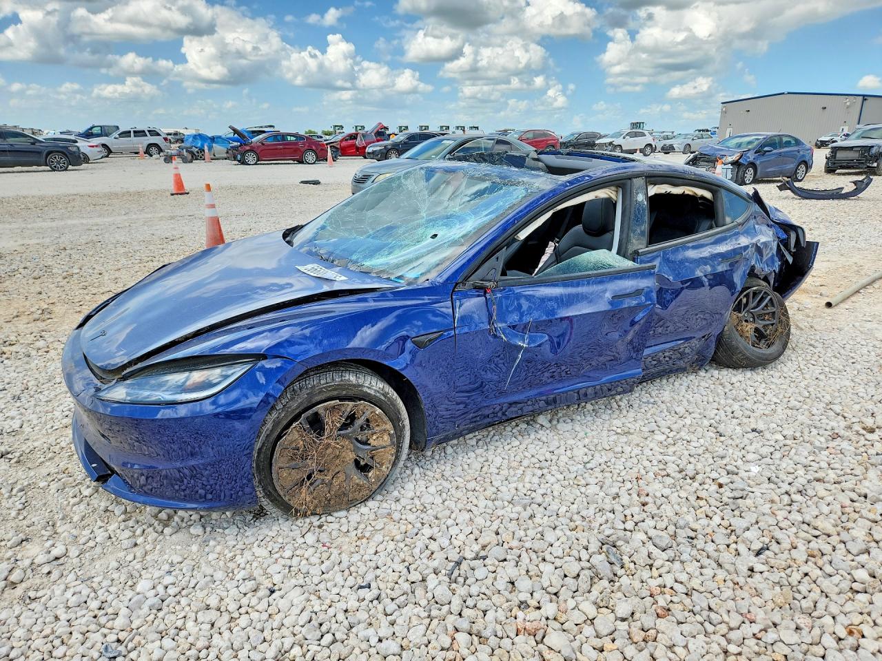 2026 Tesla Model 3 Premium, VIN 5YJ3E1EA4TF123960 — Rollover