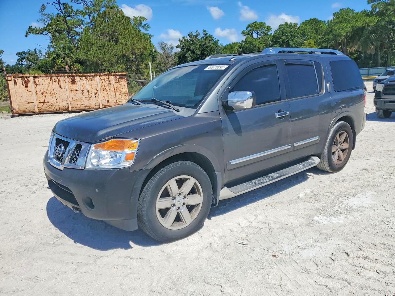 2011 Nissan Armada Platinum, VIN 5N1BA0NF3BN615081 — Механическое