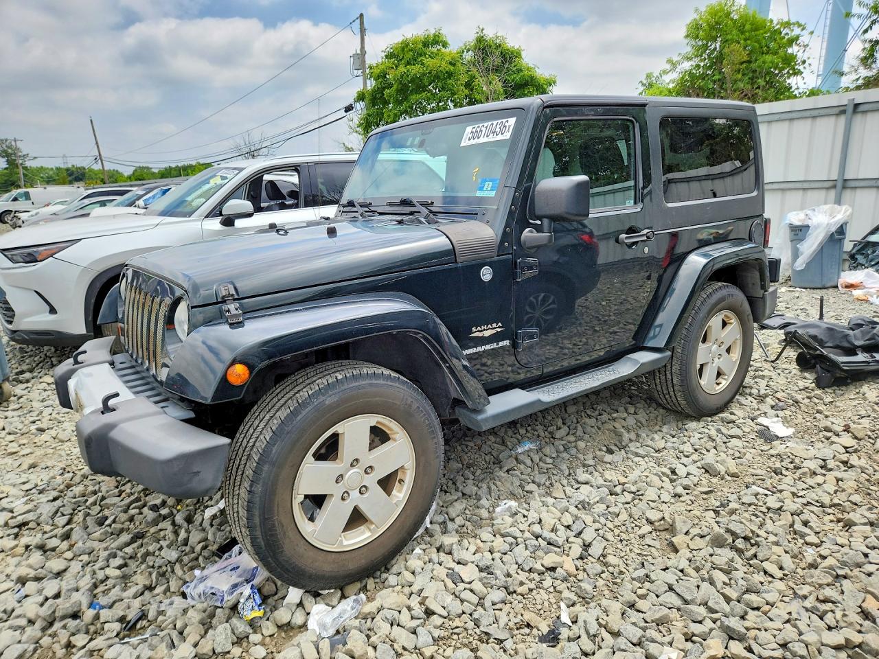 2012 Jeep Wrangler Sahara, VIN 1C4AJWBG4CL220310 — Minor dents and scratches