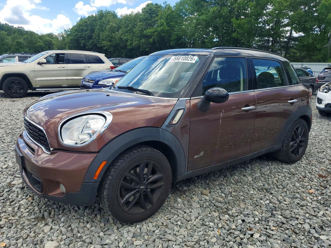2014 MINI Countryman S, VIN WMWZC5C51EWP40175 — Зад